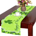 thumbnail image 1 of BSDHOME Happy St. Patrick's Day Kitchen Dining Table Runner 16x72 Inches For Dinner Parties, Events, Decor, 1 of 4