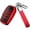 Red, variant on Key Fob Cover Compatible with Toyota Camry 4Runner Venza RAV4 Prime Land Cruiser Grand Highlander Tacoma Corolla Prius Crown Tundra Hilux Mirai 2016-2026 4/5 Button Keychain Case Holder Protector