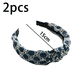 thumbnail image 2 of Diademas anudadas para diademas, diademas anchas para mujeres, aro para el cabello, nudo torcido, accesorios para el cabello de moda, 2 of 5