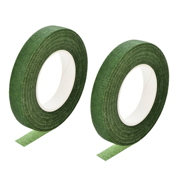 2 Roll 1/2inch Wide 30Yard Green,Floral Tape Flower Adhesives Floral