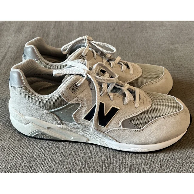 ??????New Balance 580 Light Grey Size 11 Mens Casual Shoes MRT580GY
