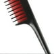 thumbnail image 2 of Cepillo para mechas y tintes de cabello, ideal para salones y uso en casa, con mango ergonómico y diseño de doble capa para peinado y teñido fácil, disponible en color rojo., 2 of 6
