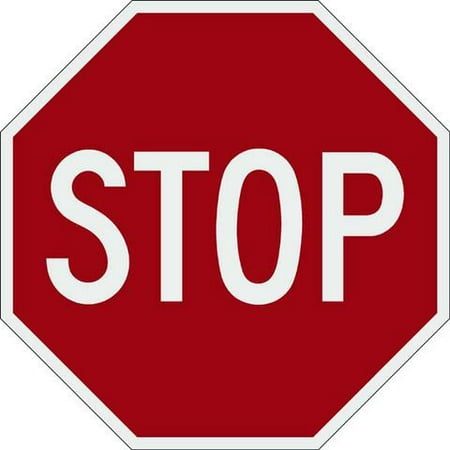 STOP Signs - 24x24 - 3M Engineer Grade Prismatic Reflective Street Legal STOP Signs