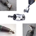 thumbnail image 4 of Outil d'Angle de Tournevis Électrique 105° Ensemble de 7 Pcs, 1 Pce 1/4 Pouce, 4 of 8