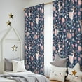 thumbnail image 5 of Blackout Kids Curtains,Rainbow Princess Pattern Childrens Insulated Curtains Set Of 2,Bedroom Essentials,Toddler Room Decor 52"x84", 5 of 5