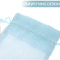thumbnail image 2 of 10pcs Empty Bags Drawstring Bags Jewelry Pouches Party Favor Bags Multiuse Mesh Bags, 2 of 8