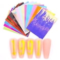 thumbnail image 1 of 16 colores Lottomr Nail Art Stickers Números adhesivos Patrón DIY Calcomanías para uñas CACAGOO Etiqueta engomada del clavo, 1 of 7