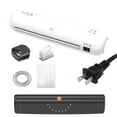 thumbnail image 1 of Mini Laminator Machine For Photos & Documents, 5-in-1 Home Office Set With Paper Cutter, Hole Punch, Corner Rounder, A4/A5/A6 Film Included, 1 of 8