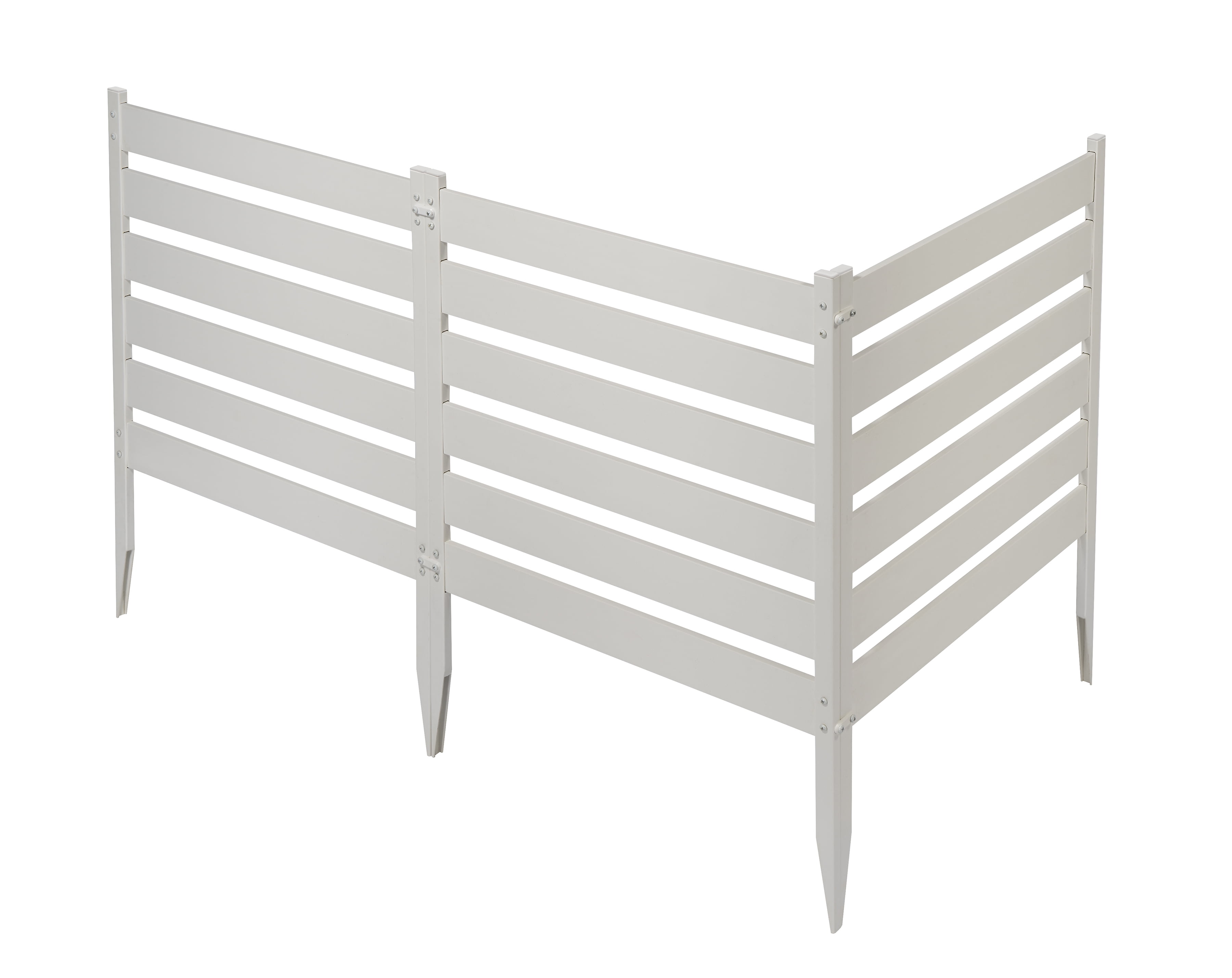 Zippity Outdoor Products 3.5 ft. H x 7.6 ft. W Manchester No-Dig Vinyl Fence  (2 Panels) & Reviews