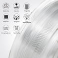 thumbnail image 4 of Filamento para impresora 3D iSanghu PETG transparente de 1,75 mm, 4 of 6