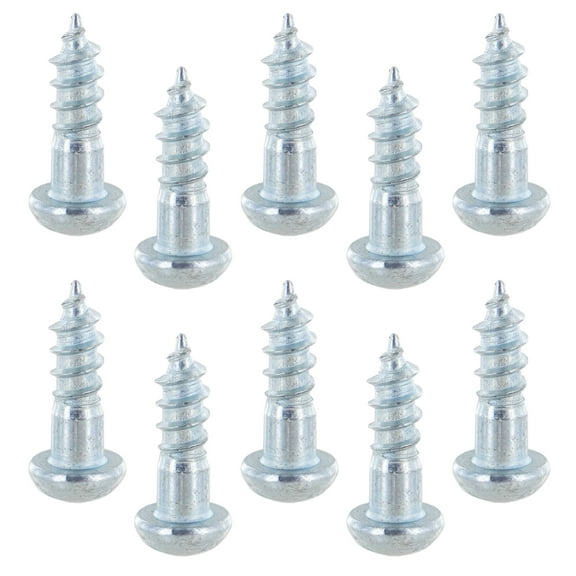 #12 X 3/4" E-Track Wood Screw w/ Round Phillips Head (10 pk)