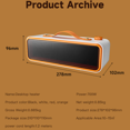 thumbnail image 5 of Black Friday : 700W Compact Space Heater with Adjustable Knob, Energy Efficient Portable Heater with Fast Heating & Safety Protection, 5 of 5