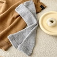 thumbnail image 4 of Yanyanz Compression Socks,Knee Stockings for Men and Women Winter Warmth Thick Coral Fleece and Long Leg Sleeves Knee High Socks Socks for Girls Clearance Grey One Size, 4 of 4