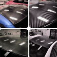 thumbnail image 5 of 5D Ultra Gloss Glossy Carbon Fiber Vinyl Wrap Sticker Decal 30X152CM, 5 of 11