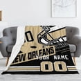 thumbnail image 5 of Blanket New Orleans Personalized Plush Throw Blanket for Men Women Youth Gift, 5 of 6