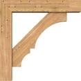 thumbnail image 3 of Ekena Millwork 7 1/2"W x 38"D x 38"H Balboa Block Smooth Bracket w/ Offset Brace, Western Red Cedar, 3 of 25