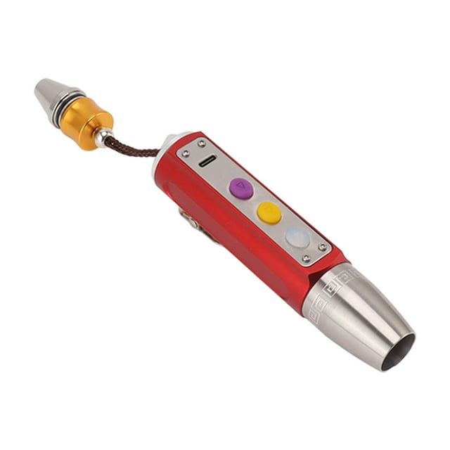Qlee Lamps LED Flashlight 3 in 1 Light Color Jewelry Inspection Dog Urine and Stains Detector Lights with Measurement Scale Portable Design Easy Charging
