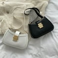 thumbnail image 4 of Transemion PU Practical Gifts Fashionable Shoulder Bag Lightweight And Portable Large Capacity Shoulder Bags white 1Set, 4 of 6