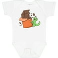 thumbnail image 3 of Inktastic Dino with Chocolate Bar Boys or Girls Baby Bodysuit, 3 of 5