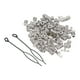 thumbnail image 1 of Rastas Para El Cabello, Múltiples Formas, Brazalete De aleación De Plata, 80 Piezas, Decoración Para El Cabello, Accesorios Para El Cabello Trenzados, Reutilizables Para Bodas, 1 of 8