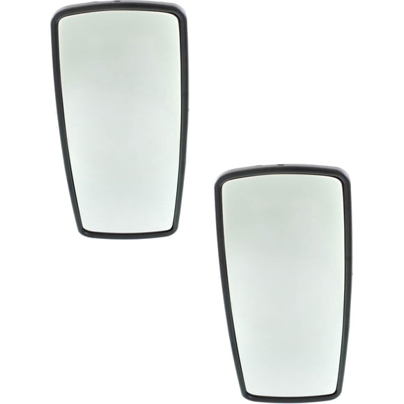 Kool Vue Mirror Glass Set of 2 Compatible With Freightliner M2 100 2004-2005, Freightliner M2 106 2004-2016, Flat, Heated, Driver and Passenger Side