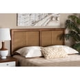 thumbnail image 4 of Baxton Studio gilbert Ash Walnut Rubberwood Full Headboard, 4 of 4