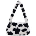 thumbnail image 1 of Vintage Female Shoulder Underarm Bag Animal Pattern Plush Portable Mini Purses, 1 of 9