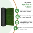 thumbnail image 4 of Porch Potty Artificial Grass for Dogs - Outdoor Dog Potty Grass - Dog Grass Pee Pad with Drainage Hole - Replacement Grass Standard - Standard Sized Synthetic Grass - 4ft x 2ft, 4 of 5