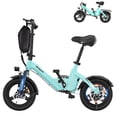 thumbnail image 5 of Bodywel Electric Bike, Foldable Electric Bicycles with Peak 500W Motor, 14" Ebike for Adults, 36V 10Ah Battery, 20MPH, Commuter Mini E Bike, UL2849, 5 of 10