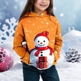 thumbnail image 2 of WELOIJEVBE Christmas Outfits for Girls Hoodies for Teen Girls Children's Long Sleeved Fashion Print Hoodie Top Hoodie Girls Christmas Outfits, 2 of 4