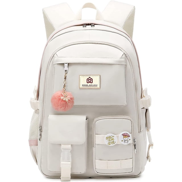 Mochilas para computadora portátil Mochila escolar de 15,6 pulgadas Mochila universitaria Mochila de viaje antirrobo Mochilas grandes para adolescentes Niñas Mujeres Estudiantes