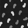 thumbnail image 1 of Ahgly Company Machine Washable Indoor Square Transitional Night Black Area Rugs, 4' Square, 1 of 7