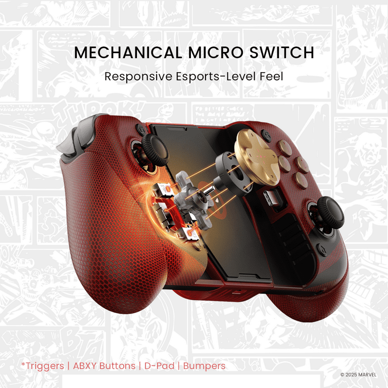 m*a様 gamesir x3 pro デッドプール GameSir X3 Pro DeadPool Edition Mobile Game Controller