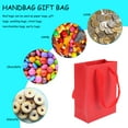 thumbnail image 3 of IDEANATEGRATE 10Ud Bolsas Pequeñas Rojas De Papel Para Regalos Con Asa Y Resistente, 3 of 6