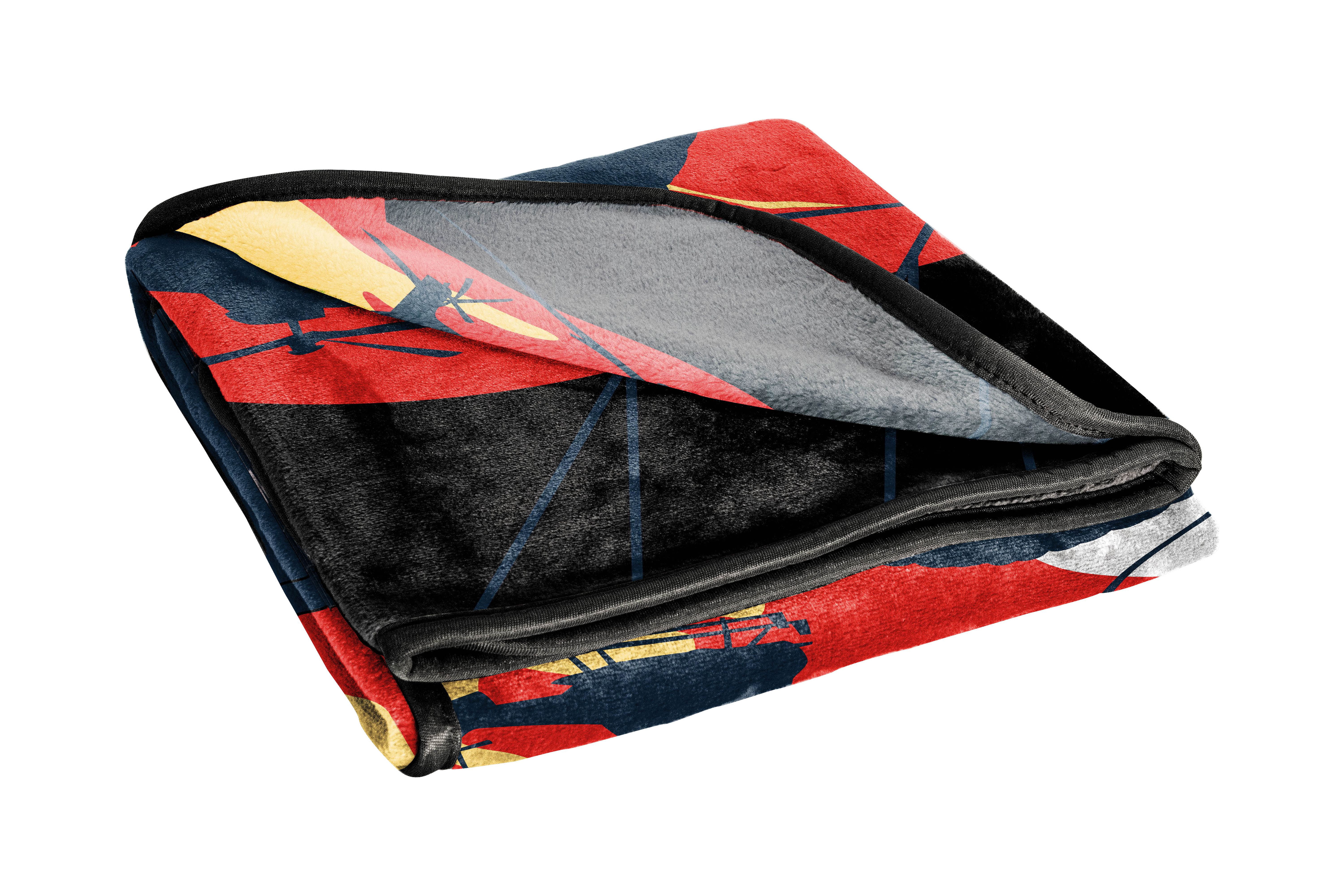 Call of Duty Kids Throw, 46 x 60, Microfiber, Black, Blizzard