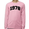 thumbnail image 2 of 1978 College Style Long Sleeve Shirt Unisex 4X-Large Pink, 2 of 5