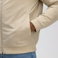 thumbnail image 7 of Men's Fanatics Tan Vancouver Canucks Authentic Pro Road Lightweight Full-Zip Bomber Jacket, 7 of 7
