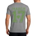 thumbnail image 2 of Men's St. Patrick's Day Graphic T-Shirt March 17 Shamrock Short Sleeve Crew Neck Tee, 2 of 3