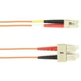 thumbnail image 2 of 10M LC/LC 50-MICRON MM SCLC PLENUM ORANGE FIBER OPTIC CABLE, 2 of 2