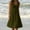 Army Green, variant on Aoujea Sun Dresses Women Summer Casual Round Neck Beach Sleeveless Dress Sleeveless Dresses for Women 20$ & Under Dress
