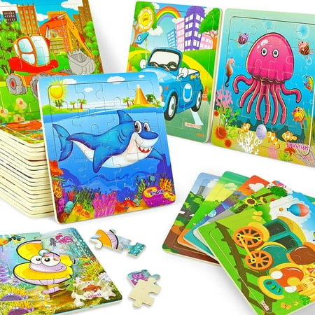 Puzzles Pour Enfants Âgés De 3 À 5 Ans, 24 Pièces Puzzle De Voile Avec  Boîte D'emballage, Puzzle De Sol Pour Les Tout-petits De 3 À 8 Ans, Cadeaux  Éducatifs Pour Garçons