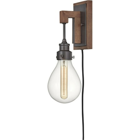 

Wall Sconces 1 Light Fixtures With Industrial Iron Finish Steel Material Medium Bulb 5 60 Watts