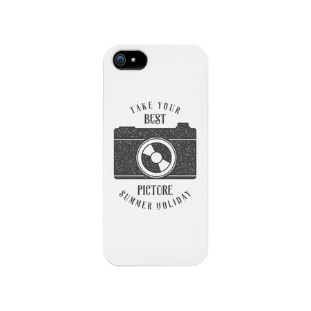 Take Your Best Picture Summer Holiday White Phone
