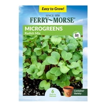 Ferry-Morse 2G Microgreens Radish Mix Annual Vegetable Seeds, Full Sun