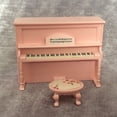 thumbnail image 4 of Hesroicy 1 juego de piano de madera en miniatura para casa de muñecas, escala 1:12, resistente al desgaste y suave, para decoración, 4 of 8