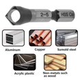 thumbnail image 4 of HRC89 TiAlN Coating 1/4Inch Hex Shank Countersink Drill Bit HSS-Co M35 Cobalt Deburring Chamfer Dril, 4 of 4
