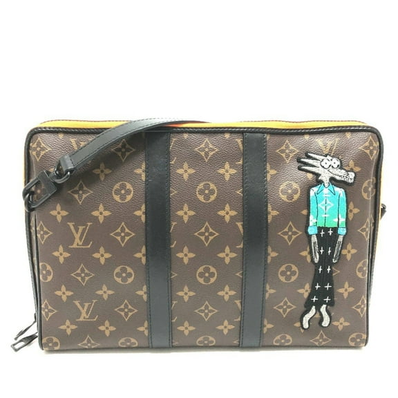 Pre-Owned LOUIS VUITTON M80130 Monogram LV Friends Keepall Pouch Bag Shoulder Handbag... (Good)