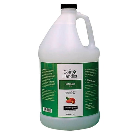 Dog Grooming Detangling Finishing Spray Anti Static Coat Dematting Choose Size (Gallon)