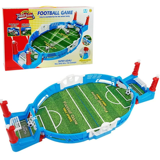 Juego de fútbol de mesa, juego de mesa de fútbol, juego de mesa deportivo portátil de interior para niños y familias.