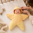 thumbnail image 5 of Baby Star Crochet Costume,Hooded Knitted Starfish Baby Outfit with Button Closure,Soft Cozy Infant Photography Prop for Newborns,Baby Shower Gift, 5 of 6